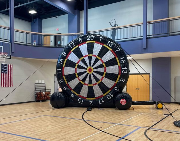 Giant Soccer Darts - The Lima Bounce House Company Lima OH