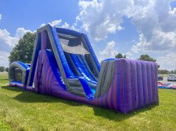 45' Obstacle Course (Dry, 10' Slide)