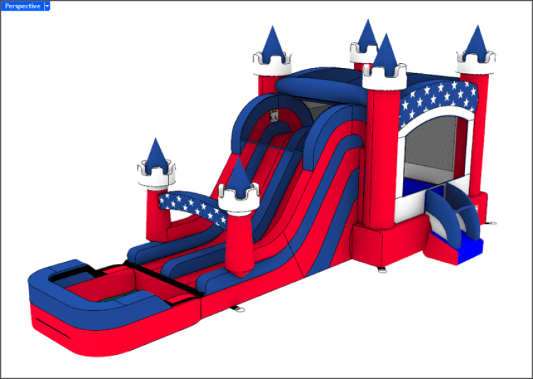 All American Combo (Dry, Duel 7.5' Slide) (Coming April 2025