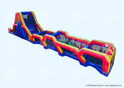 75' Ninja Obstacle Course